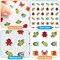 3000 Pcs Bug Stickers for Kids Insect Stickers Ladybug Stickers Small Buggy Stickers for Kids Reward Chart Classroom Reward Home Decor Room Wall DIY (Multicolor, Bug)